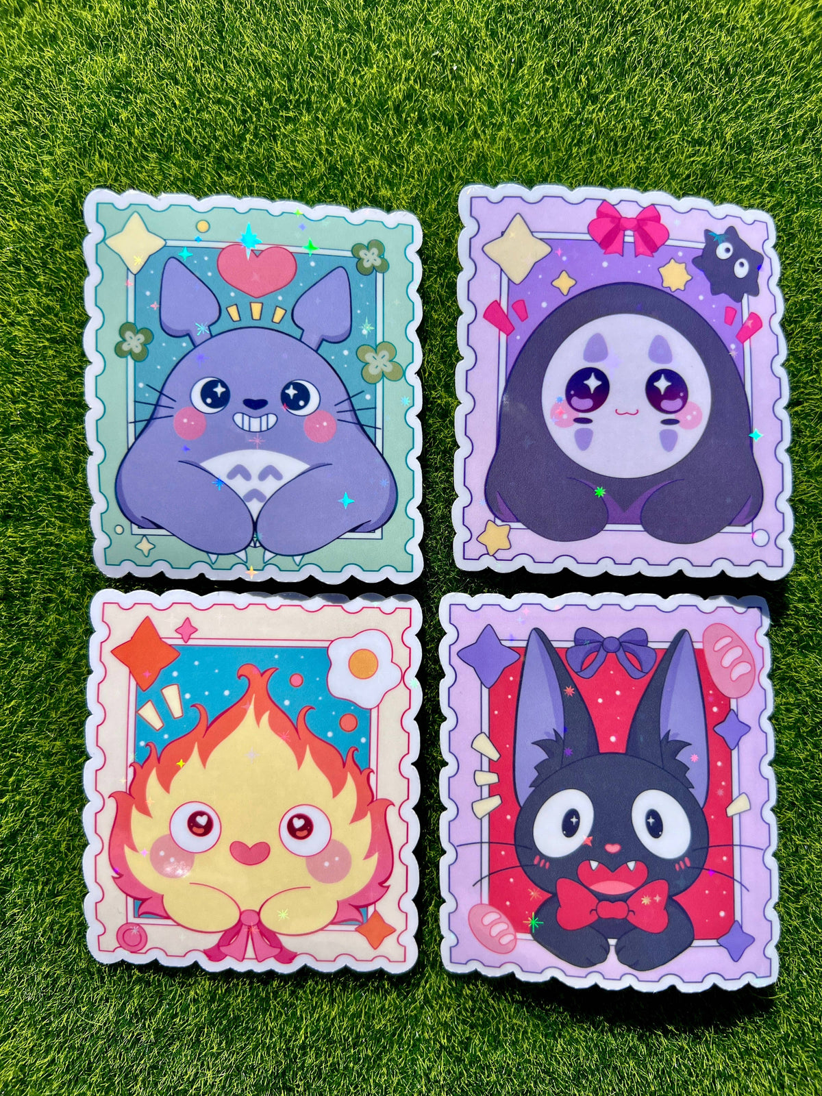 Studio Stamp Sticker Black Cat