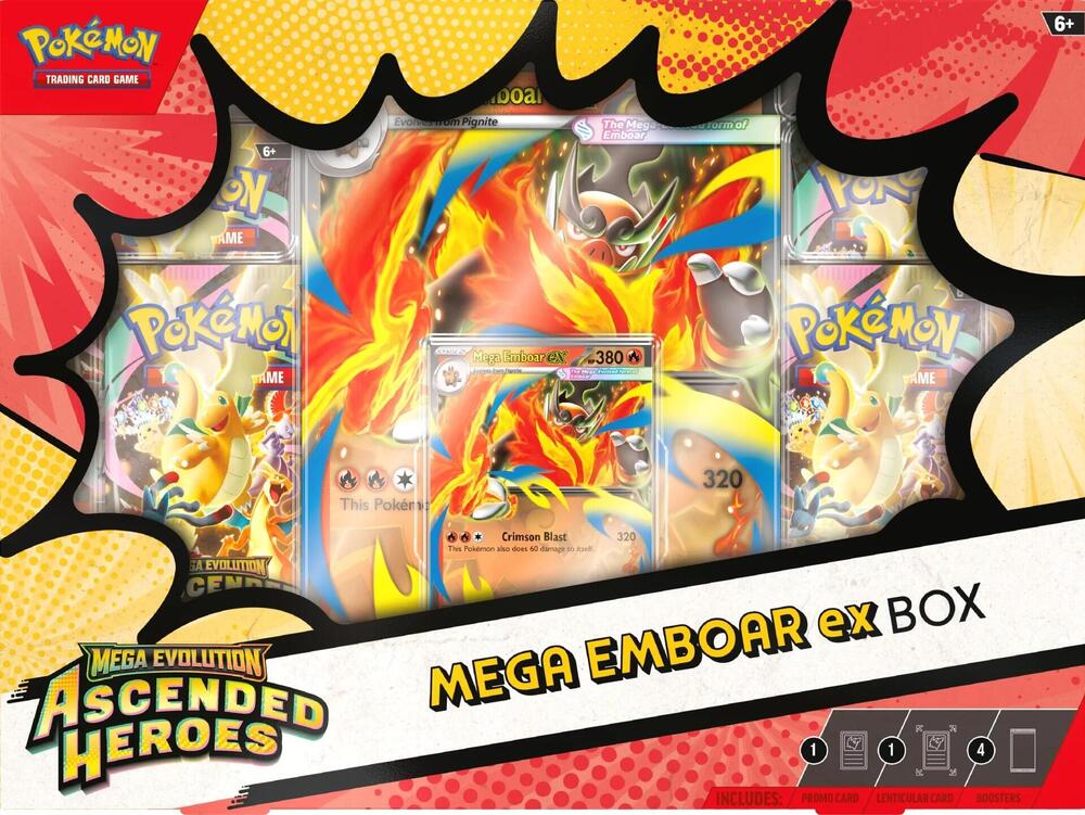 Ascended Heroes EX Box Collection