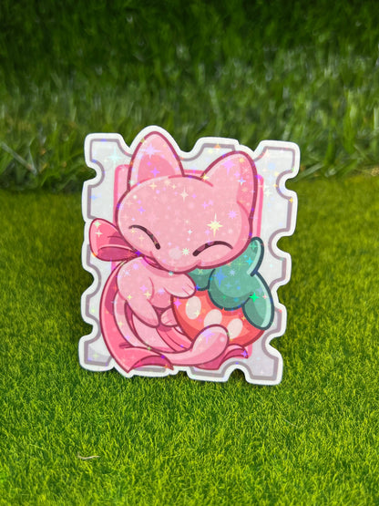Mew Stamp Sticker Berry