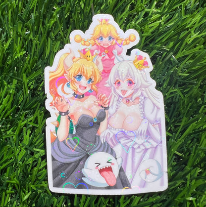Mushroom Girls Sticker