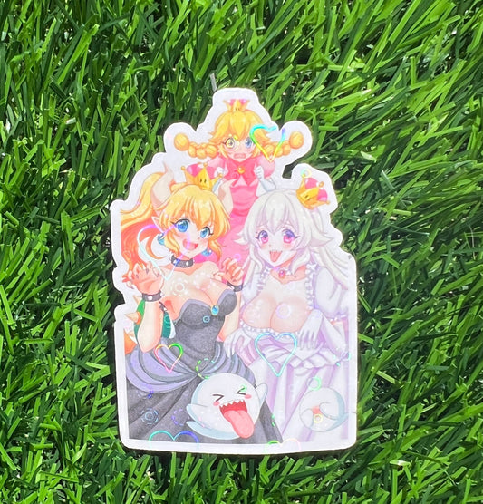 Mushroom Girls Sticker