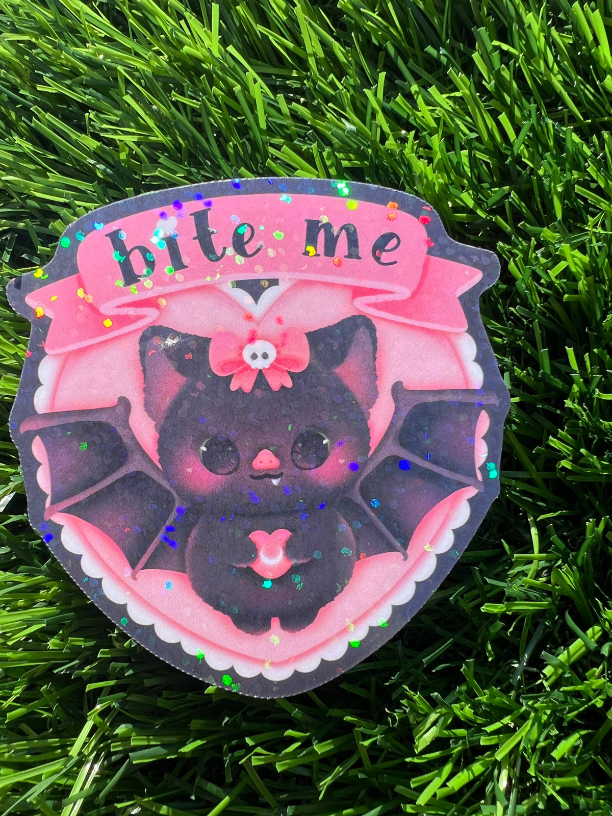 Bite Me Sticker