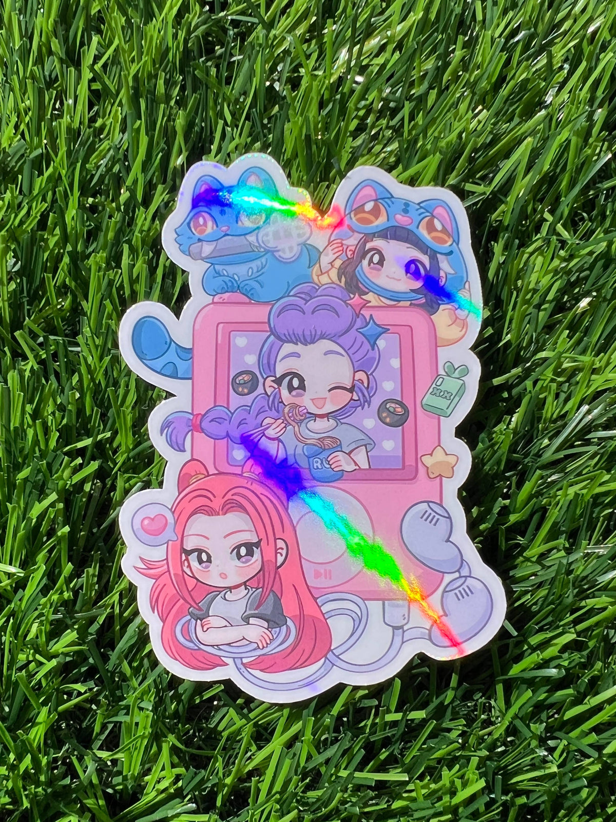 Hunter Kpop Group Sticker