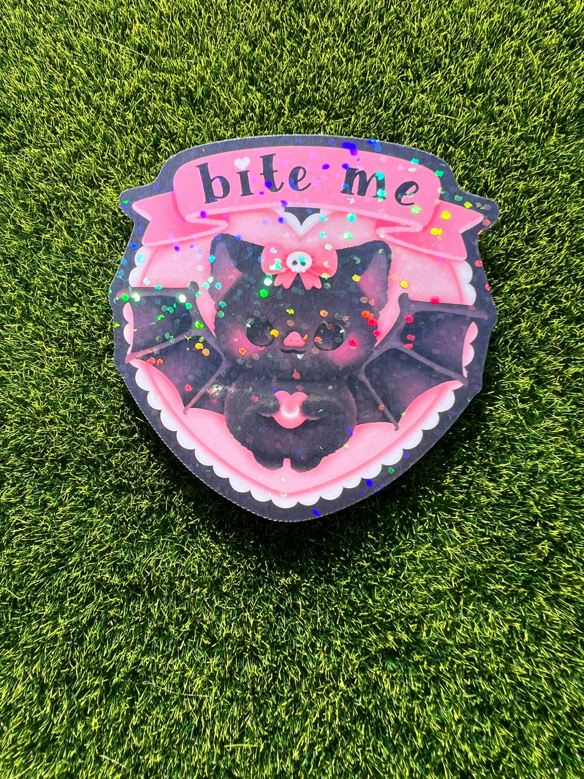 Bite Me Sticker