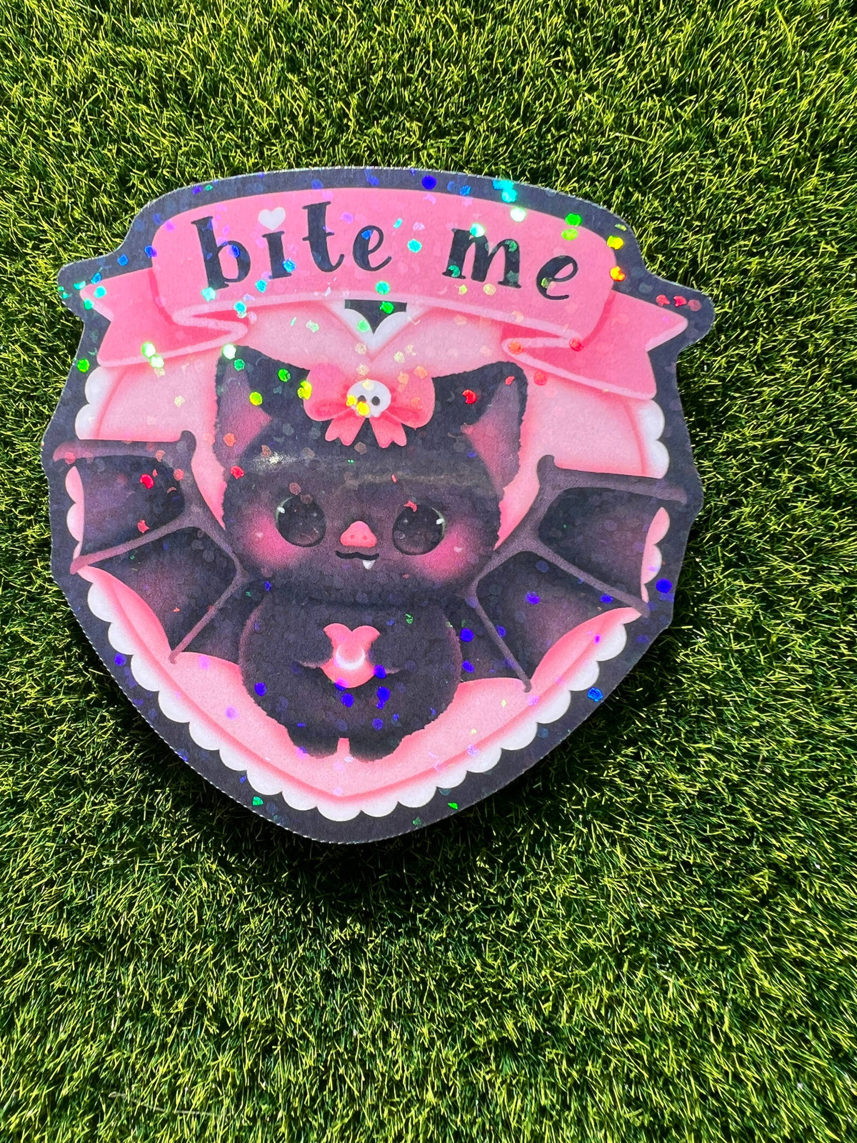 Bite Me Sticker