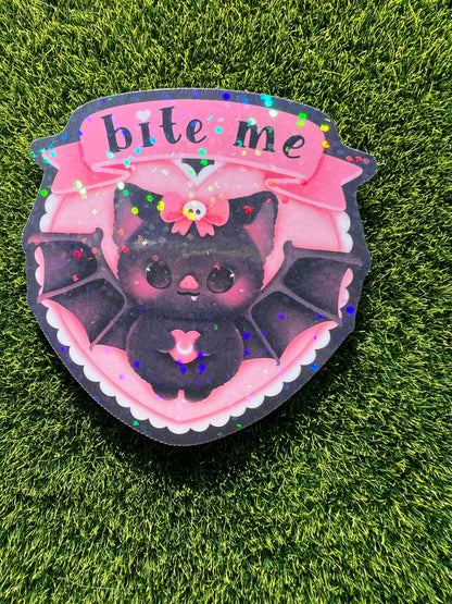 Bite Me Sticker
