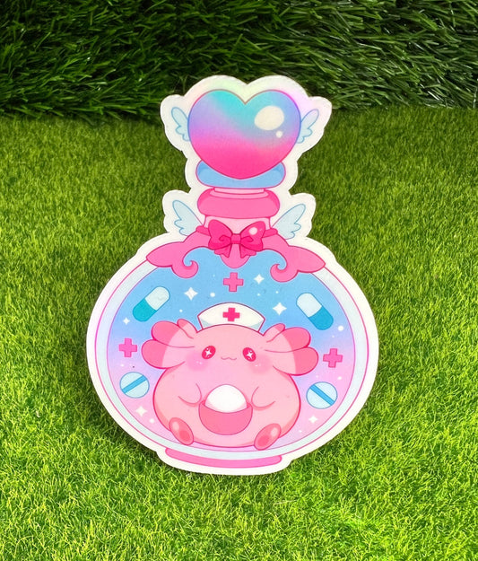 Bottle Monster Sticker Normal