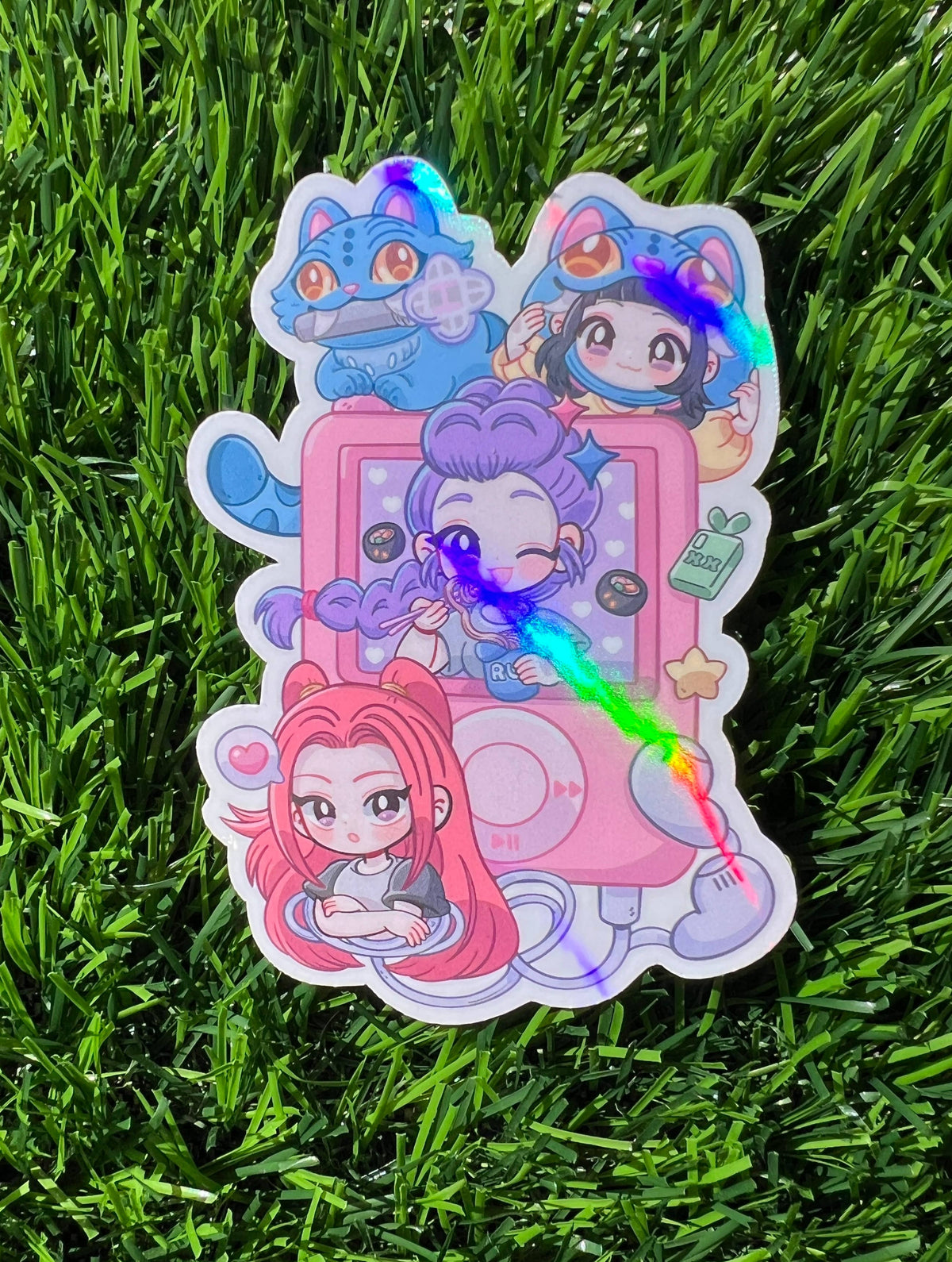 Hunter Kpop Group Sticker