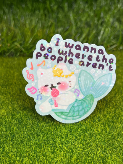 People Aren't Sticker