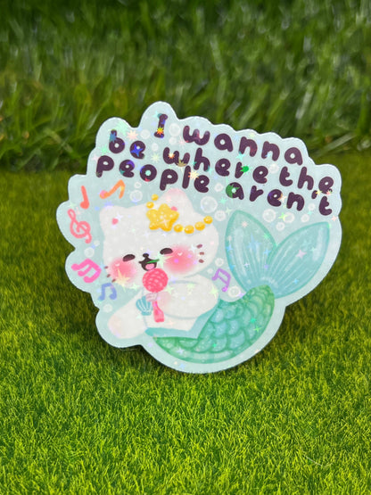 People Aren't Sticker