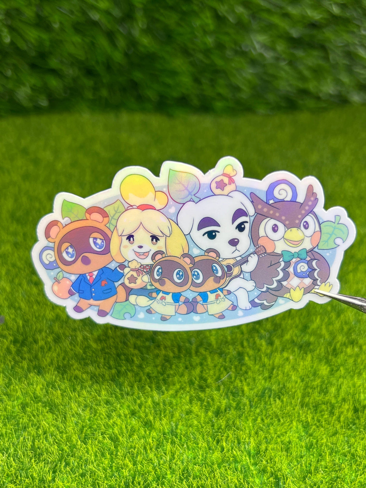 Crossing Friends Sticker
