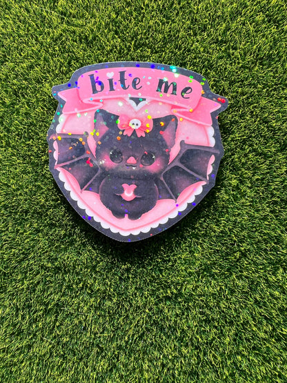 Bite Me Sticker