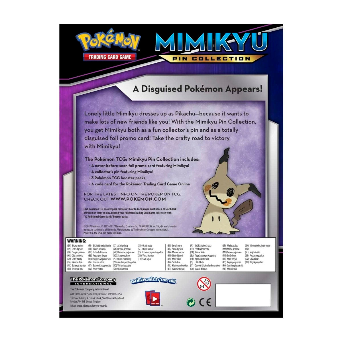 Mimikyu Pin Collection