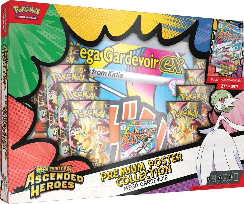 Ascended Heroes MEGA Gardevoir Poster Collection