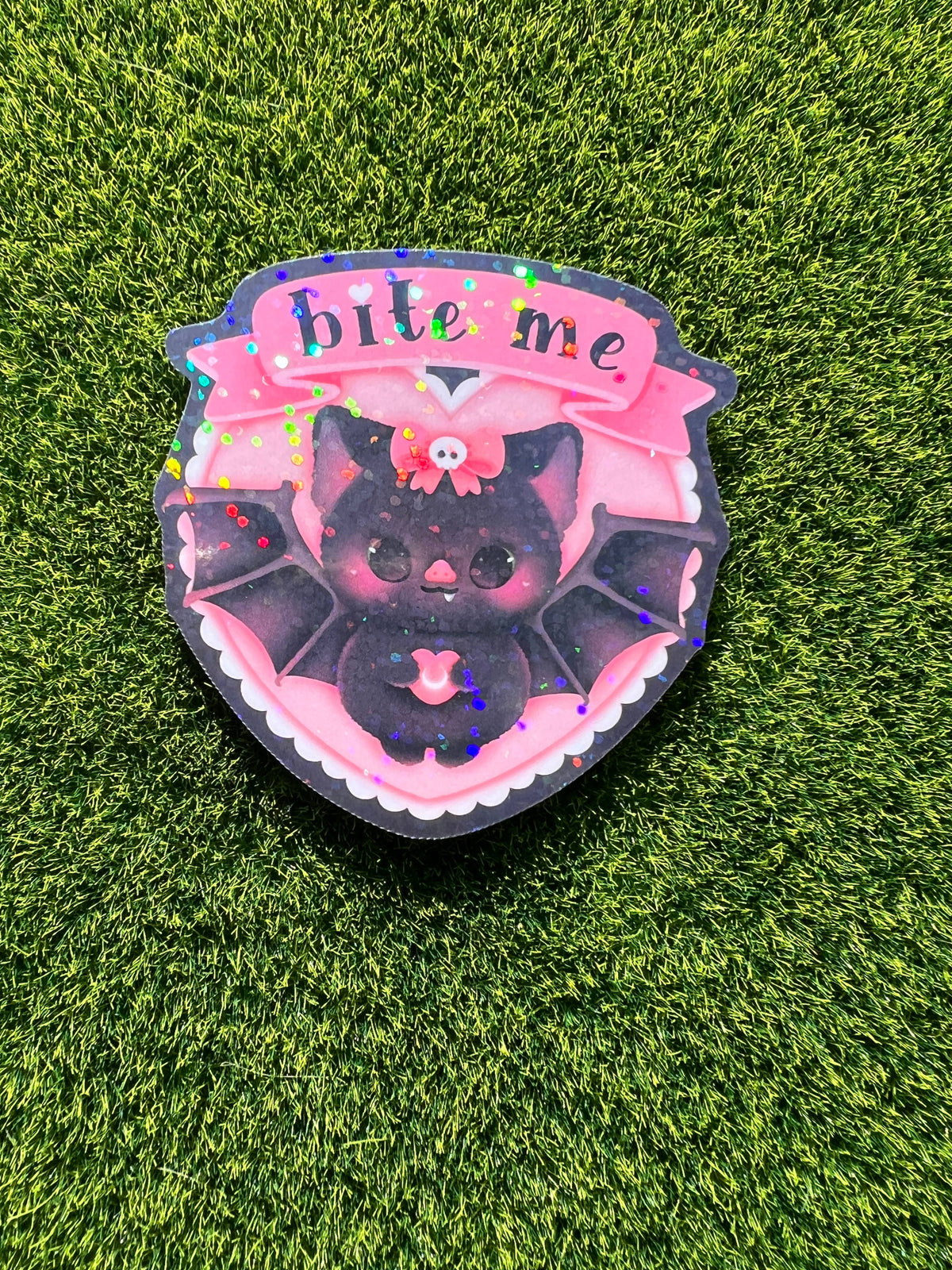Bite Me Sticker
