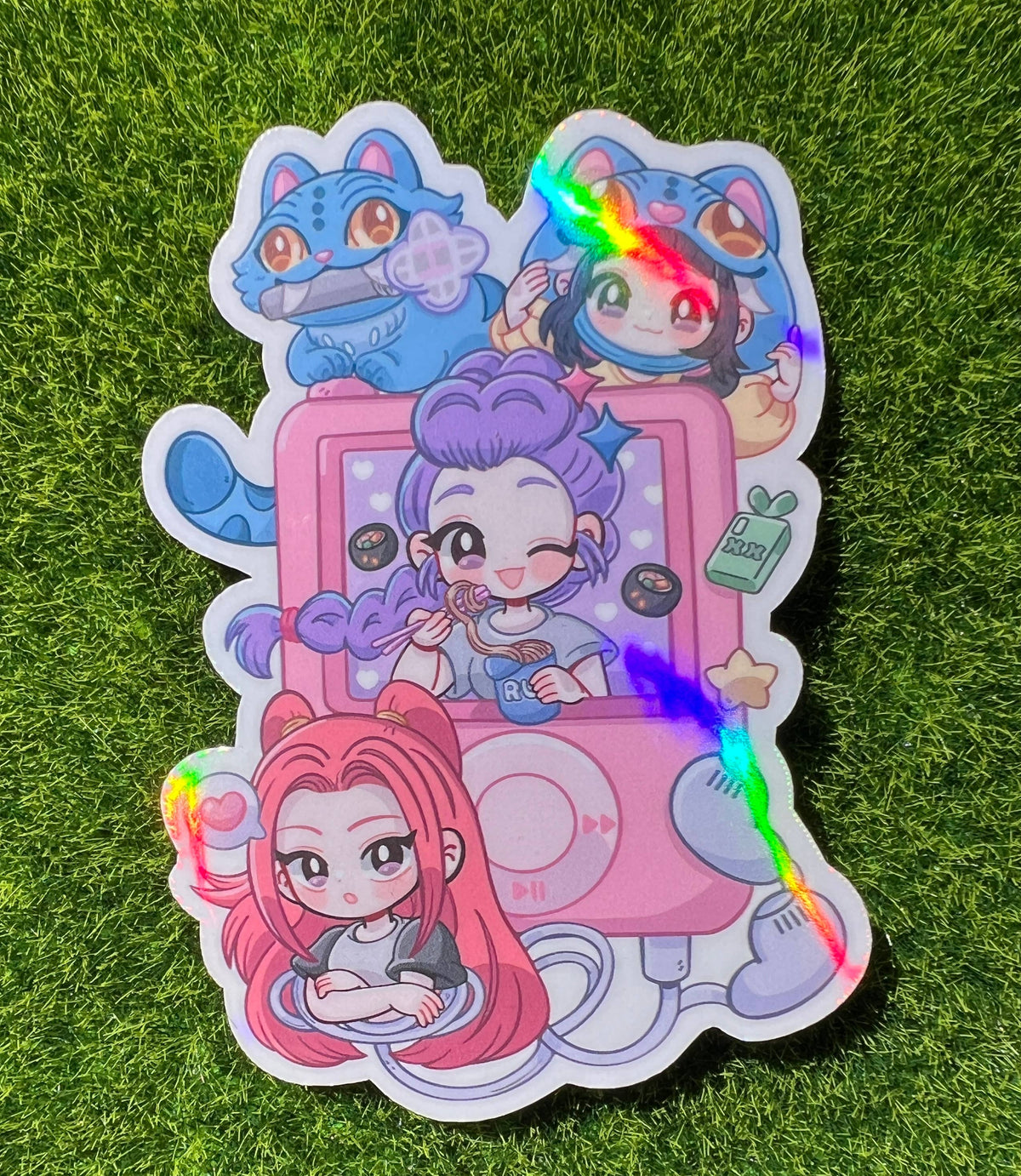 Hunter Kpop Group Sticker