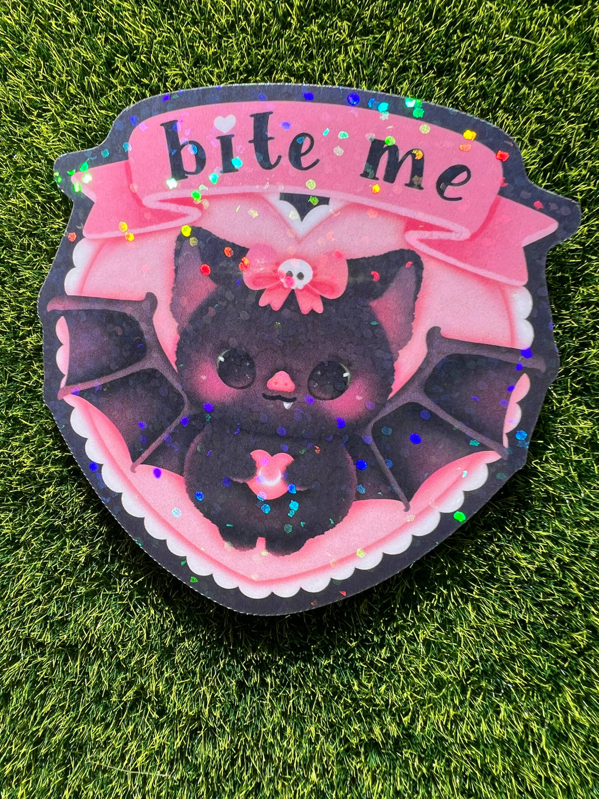 Bite Me Sticker
