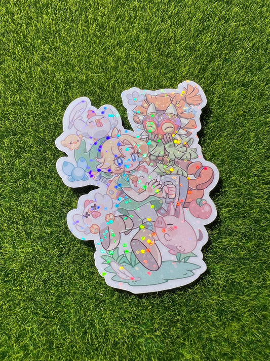 Link & Mask Sticker 