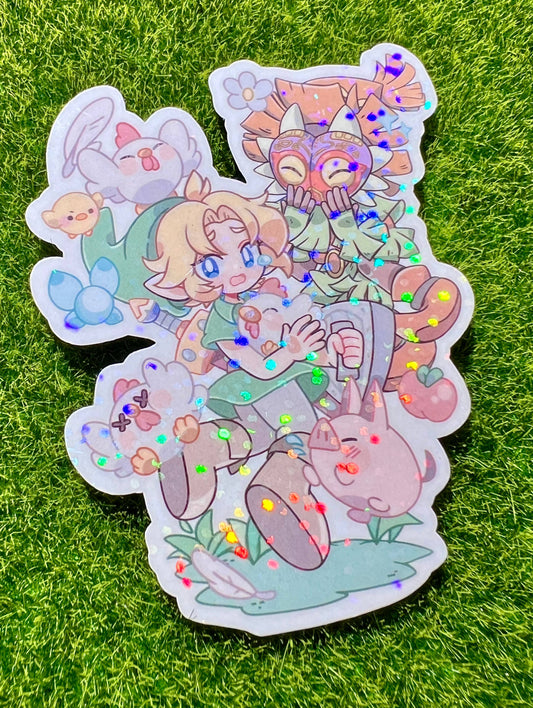 Link & Mask Sticker 